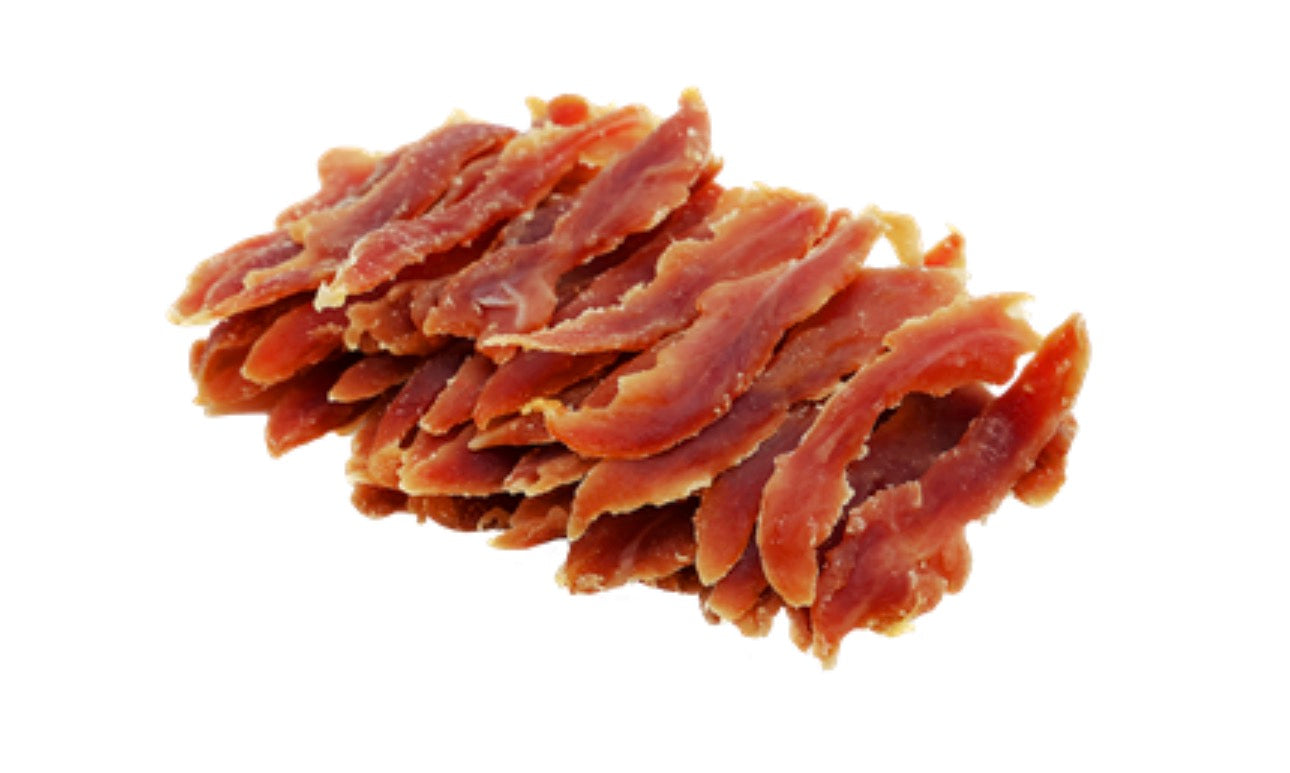 Soft duck jerky