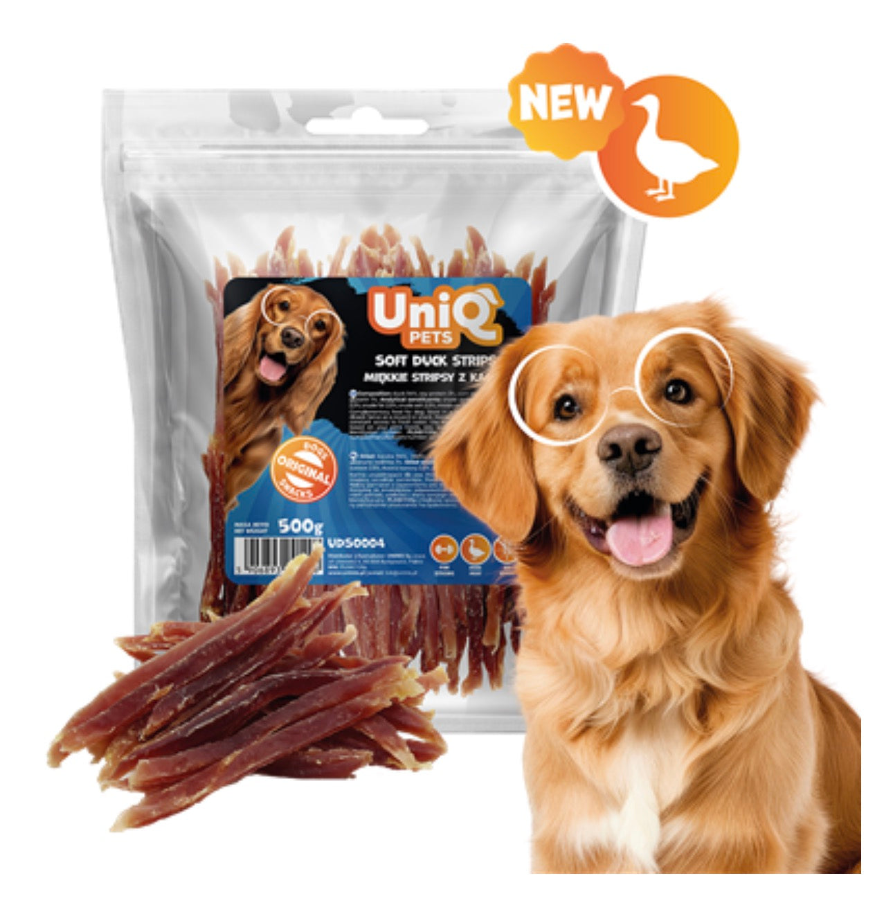 Soft duck strips